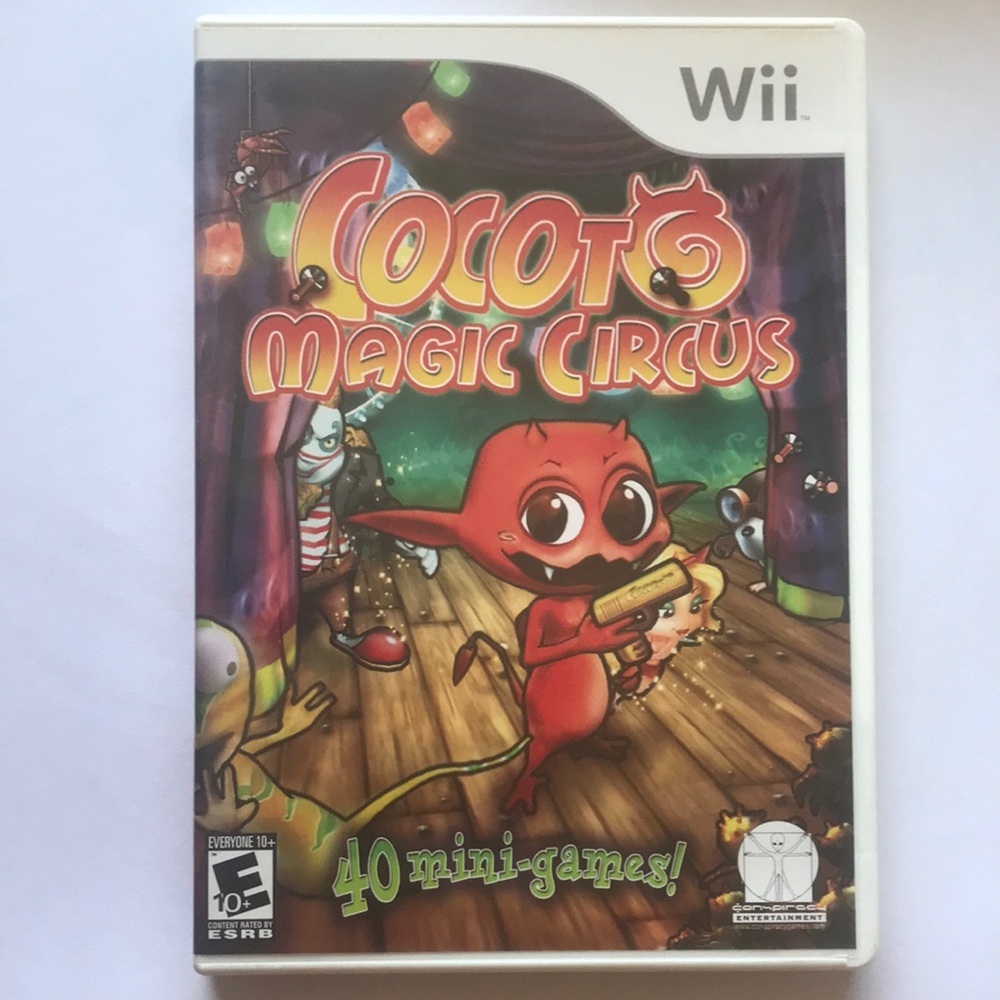 Cocoto magic circus Wii disc